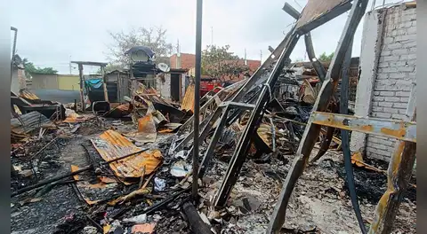 Piura: incendio en taller de ensamblaje deja pérdidas por S/500.000 soles