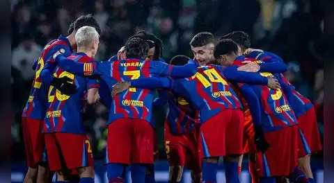 Con goles de Ferran y Lamine Yamal, Barcelona venció 2-0 a Racing de Santander y clasificó a cuartos de la Copa del Rey