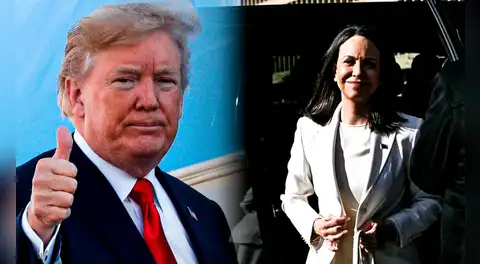 Donald Trump confirma que María Corina Machado le entregó su medalla del Premio Nobel de la Paz