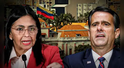 Delcy Rodríguez se reunió con el director de la CIA en Venezuela mientras Trump hablaba con Machado en la Casa Blanca