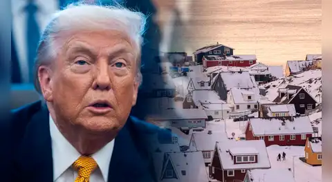 Donald Trump amenaza con imponer aranceles a países que se opongan a su plan sobre Groenlandia