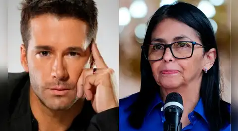 Fernando Carrillo, actor de novelas, asegura que quiere reconquistar a Delcy Rodríguez, presidenta de Venezuela, tras admitir romance: “Algún día”