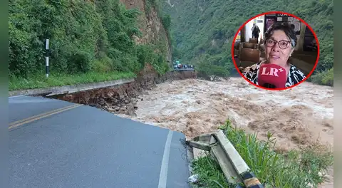 Colapso de carretera FBT impide a madre ir a Moyobamba para ver a su hijo que está en UCI