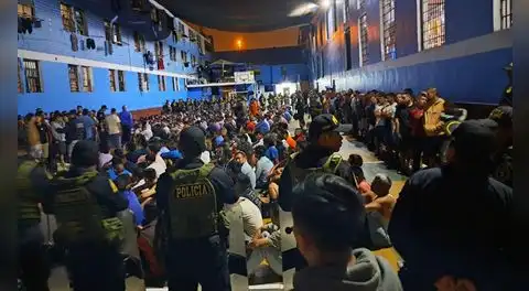 Reos del penal de SJL tenían mesas de billar, televisores y hasta una imagen de la Santa Muerte: todo lo hallado tras la requisa