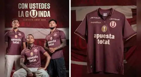 Universitario sorprende a los hinchas con nueva camiseta alterna: "La historia y grandeza se pintan de guinda"