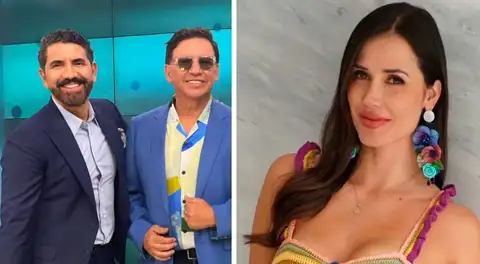 Ricardo Rondón y Fernando Díaz celebran el regreso de Maju Mantilla a la televisión por Panamericana TV: “Se lo merece, es trabajadora”