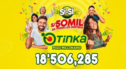 Revisa los resultados de La Tinka hoy, domingo 18 de enero: sorteo, ganadores y más del Pozo Millonario