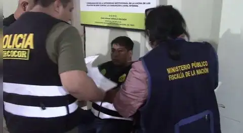 Detienen a un alférez y a 7 suboficiales PNP por cohecho y robo agravado