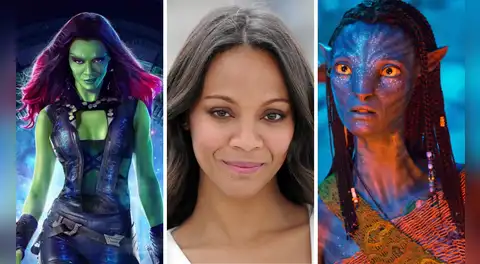 Zoe Saldaña destrona a Scarlett Johansson y hace historia: es la única actriz que aparece en las tres películas más taquilleras de todos los tiempos