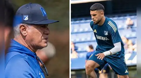 Rodrigo Ureña perdió su primer partido oficial con Millonarios e hinchas culpan al DT: "Qué daño al fútbol le hace"