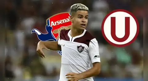 Universitario fichará a 'joya' brasileña que quiso Arsenal y Tottenham: Miguel Silveira será nuevo jugador de la 'U'