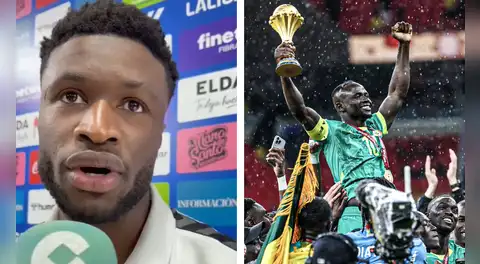 Sekou Gassama se rinde ante Sadio Mané tras levantar la Copa África con Senegal en polémica final: "El mejor"