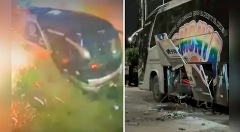 Atentan con explosivo a bus de Armonía 10 de Walther Lozada durante presentación en Trujillo