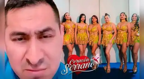 Edwin Guerrero se muestra incómodo por la poca energía de las chicas de Corazón Serrano: “Están flojas, les hemos metido una reñida”