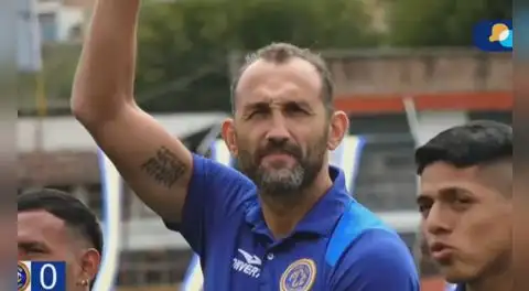 Hernán Barcos 'advierte' a los demás equipos de la Liga 1 tras debutar en FC Cajamarca: "Vamos a ir a buscar el campeonato"