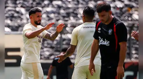 Universitario quedó listo para la Noche Crema 2026: derrotó 3-2 a Melgar por un amistoso de pretemporada