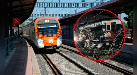 Un muerto y al menos 20 heridos tras descarrilamiento de dos trenes en Cataluña, España