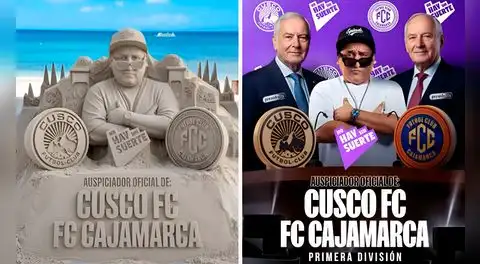 Jorge Luna llega a la Liga 1 2026 como auspiciador oficial de Cusco FC y FC Cajamarca: "Nos vamos a divertir"