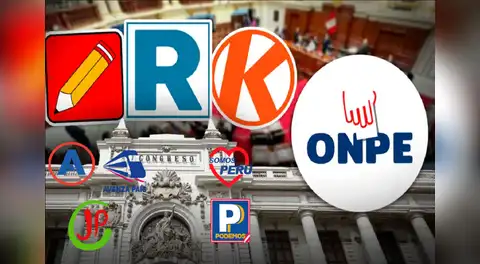 ONPE gastará S/29 millones para la franja electoral de Perú Libre, Fuerza Popular y otros 6 partidos del Congreso