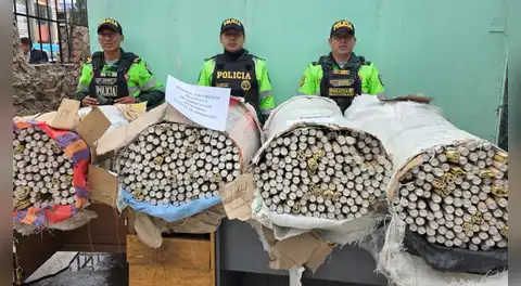 Incautan más de 1.000 unidades de productos pirotécnicos ilegales en Juliaca