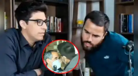 Youtuber Jorge Ugarte agrede en vivo a candidato a diputado Carlos Ezeta durante su pódcast