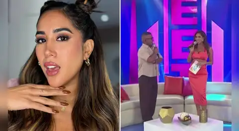 Melissa Paredes sorprende al aparecer como conductora de 'Estás en todas' en reemplazo de Natalie Vértiz: "Los chismes eran ciertos"
