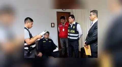 Dictan 18 meses de prisión preventiva por corrupción para coronel, alférez y 4 suboficiales PNP
