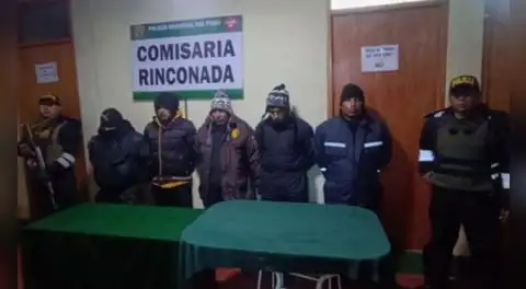 Puno: desarticulan banda criminal con arsenal de armas y explosivos en zona minera