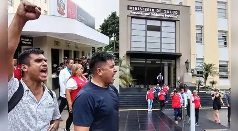 Cerca de 20.000 trabajadores de la salud acatan paro hoy en Lima por despidos y falta de presupuesto