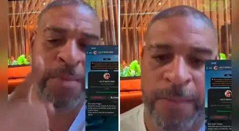 Adriano amenaza a estafador que engañó su madre con exuberante monto: "Te doy 24 horas o verás al diablo bajar a la tierra"