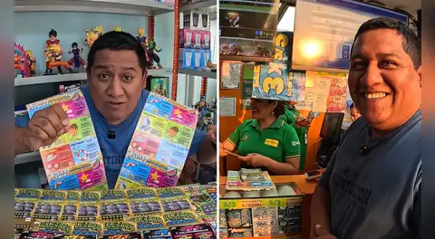 Peruano invirtió S/500 en cartillas de raspa y gana de La Tinka y se lleva insólita sorpresa al ver cuánto ganó: "En un solo ticket salió S/200"