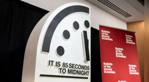 El reloj del Juicio Final marca 85 segundos para la medianoche: científicos ádvierten el punto más cercano a una catástrofe