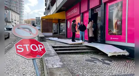 Tormenta Kristin en Portugal deja cinco muertos y cerca de medio millón de personas sin electricidad