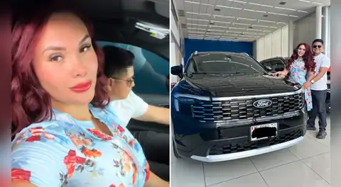 Génesis Tapia se compra lujosa camioneta como regalo de cumpleaños: "Cuando te esfuerzas por mejorar y avanzar"