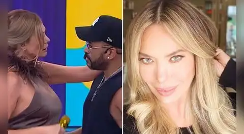 Laura Huarcayo sorprende al coquetear en vivo con Jociney Barbosa, integrante de Axé Bahía: "Estoy apaixonada"