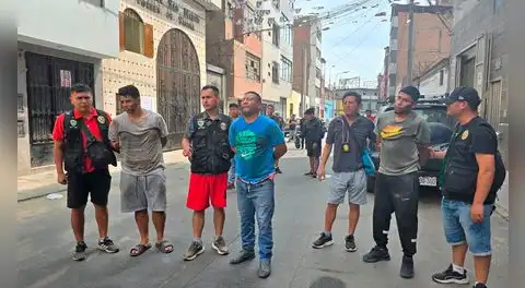 Ternas frustran robo a mano armada de los Injertos del Huáscar contra cambista dentro de centro comercial Polvos Azules