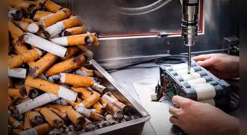 Científicos de China revelan que las colillas de cigarrillos podrían ser materiales clave para almacenar energía y crear baterías