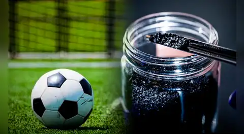 Investigadores advierten que el caucho usado en canchas de fútbol con grass sintético libera compuestos tóxicos