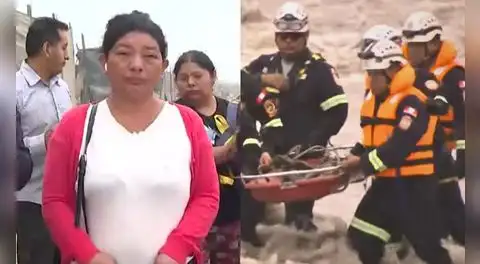 Madre denuncia falta de apoyo de la PNP en búsqueda de su hijo desaparecido tras caer el río Chillón: "Les pido que me ayuden"