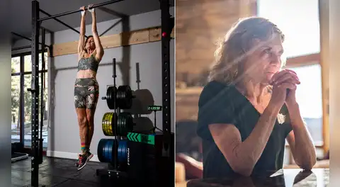 Mujer de 81 años rompe Récord Guinness al colgarse de barra de dominadas por más de tres minutos: "Nunca es tarde"