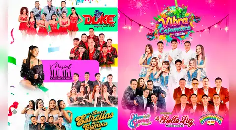 Carnaval Cajamarca 2026: programación, artistas y venta de entradas para La Bella Luz, Son del Duke, Armonía 10 y más