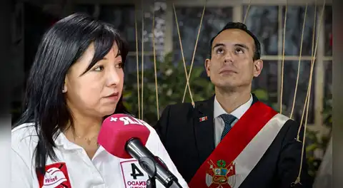 Mirtha Vásquez sobre Jerí: “Es importante tener un presidente que no sea un monigote o marioneta de nadie”