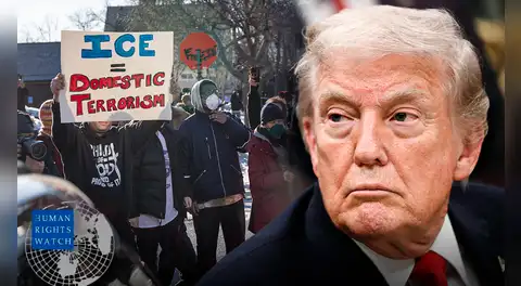 HRW advierte de que el "avance autoritario" de Trump es una nueva amenaza para los derechos humanos en el mundo