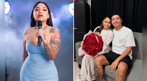Cantante salsera anuncia su compromiso con futbolista Hernán Hinostroza tras un mes de relación