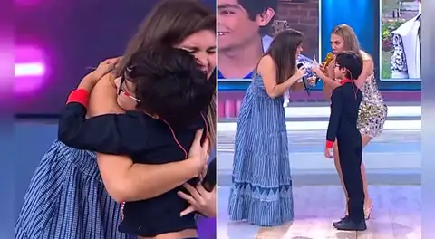 Nataniel Sánchez conoce por primera vez al hijo de Erick Elera y Laura Huarcayo reacciona: "Pudo haber sido tu hijo"