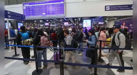 Vuelos fueron cancelados, por al menos una hora, tras fallas en el sistema de radar del Jorge Chávez