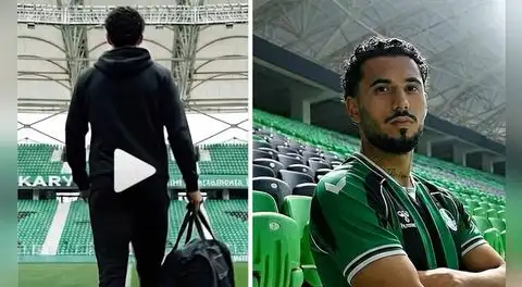 Sergio Peña fue presentado por Sakaryaspor de la segunda división de Turquía: firmó contrato por 4 meses