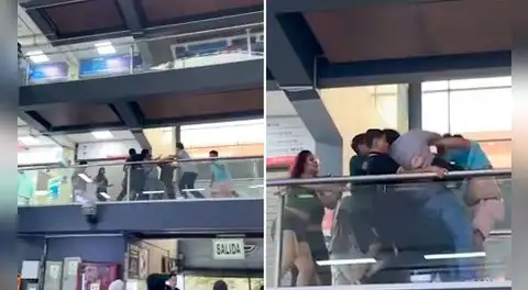 Clientes y técnicos se enfrentan a golpes en galería de Wilson tras un presunto mal servicio en reparación de computadora