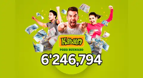 Sorteo de La Kábala HOY 7 de febrero de 2026: premios, jugada ganadora y Pozo BUENAZO