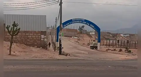 Arequipa: enfrentamiento entre presuntos traficantes de terrenos deja un herido y vehículo incendiado